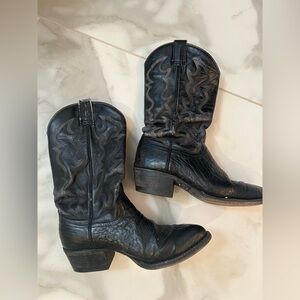Black Western Cowboy Boots